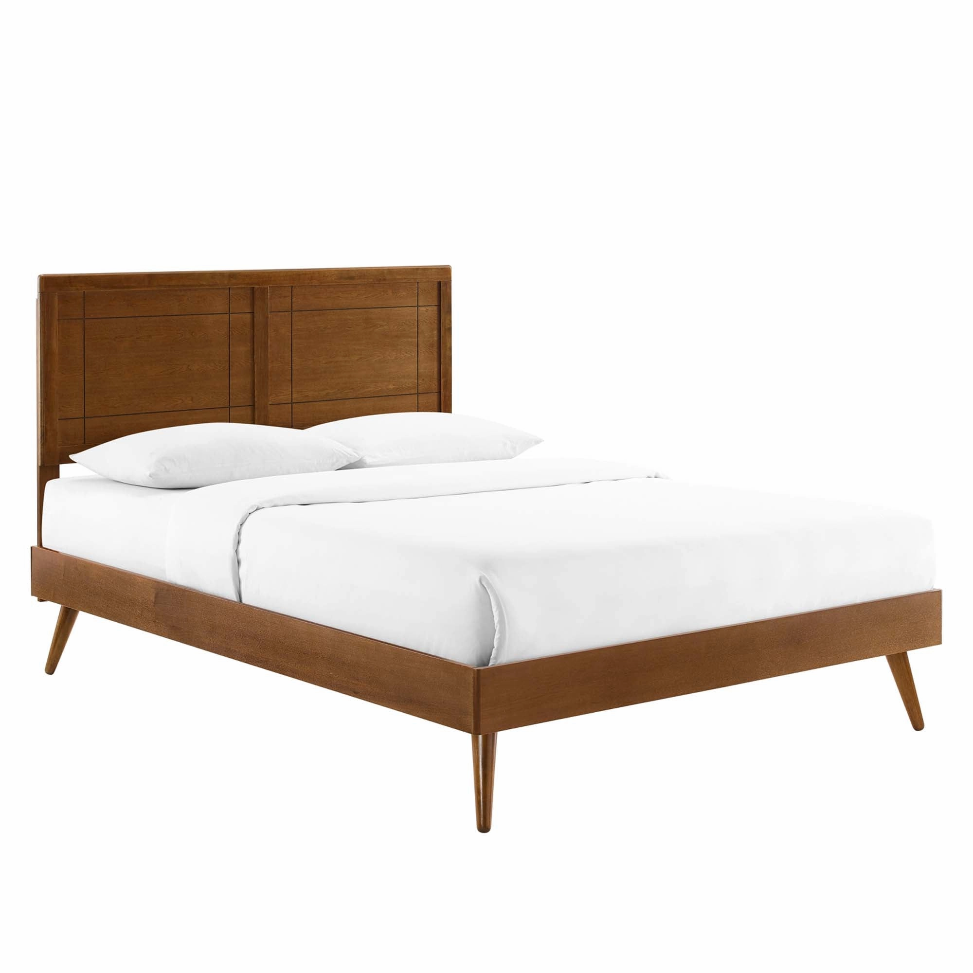 Marlee Wood Platform Bed With Splayed Legs by Modway