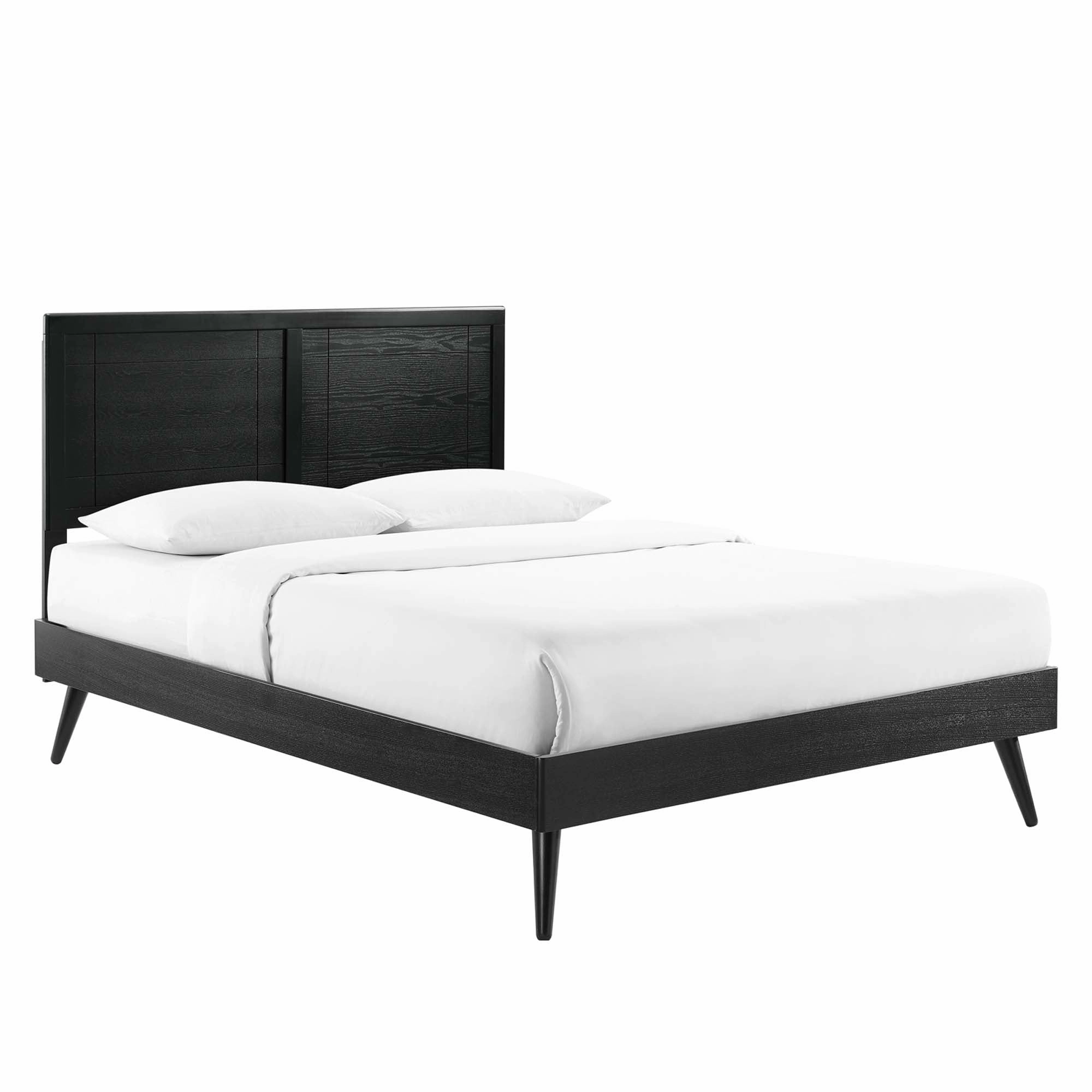 Marlee Wood Platform Bed With Splayed Legs by Modway
