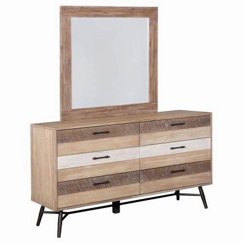 Marlow 5-piece Queen Bedroom Set Rough Sawn Multi