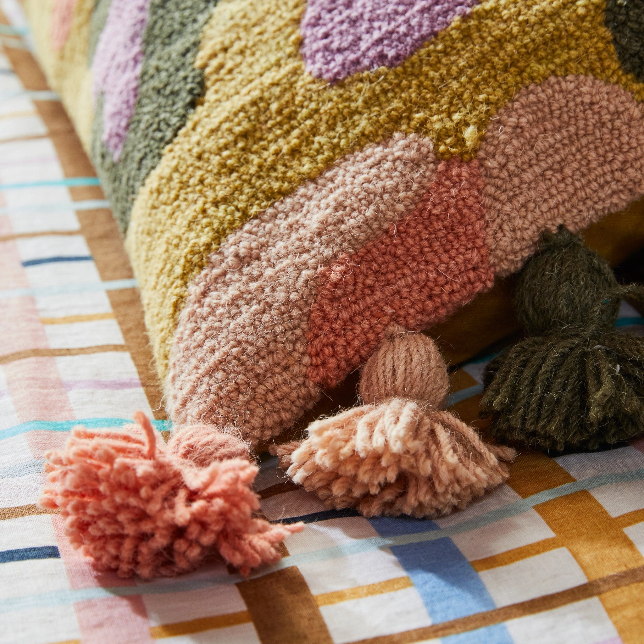 Marlow Punch Needle Cushion