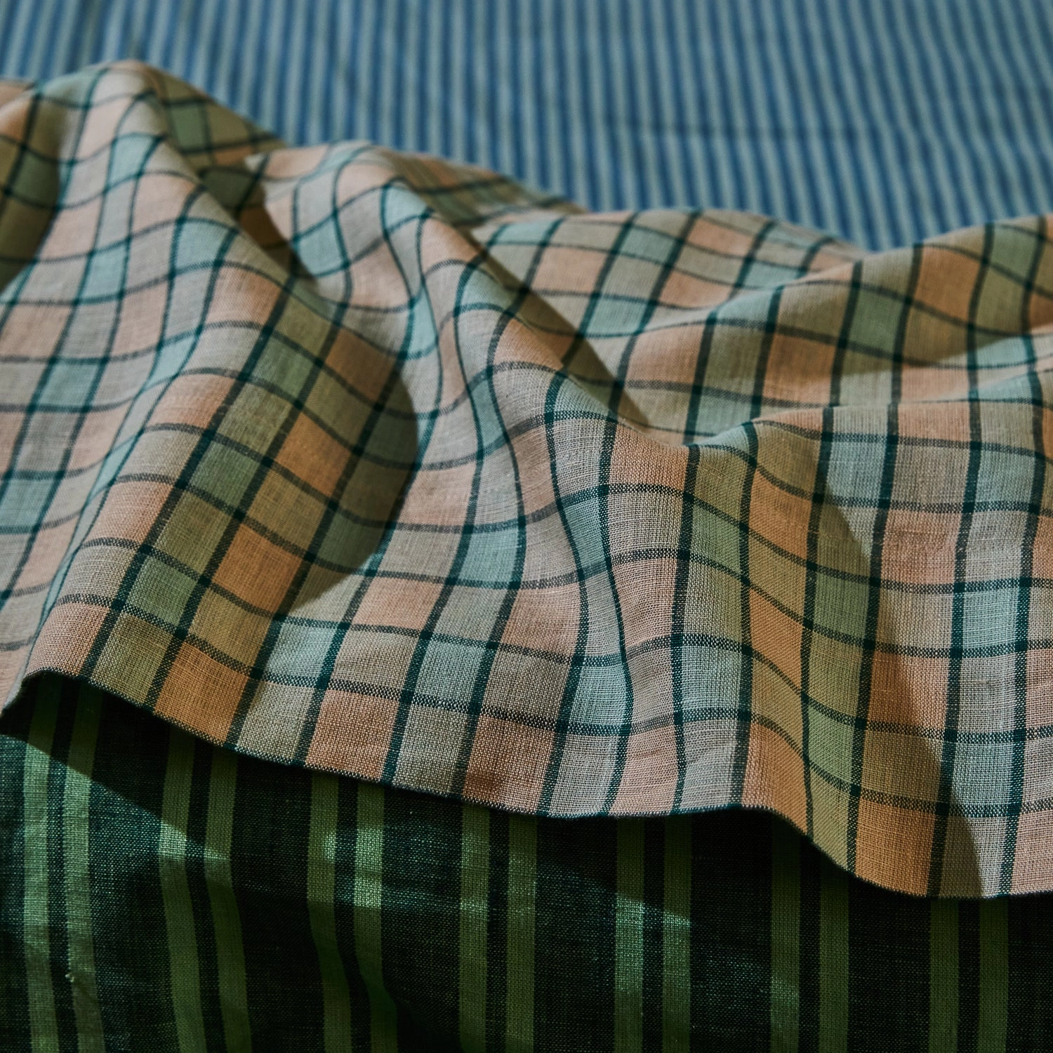 Marquis Linen Sheets - Jade