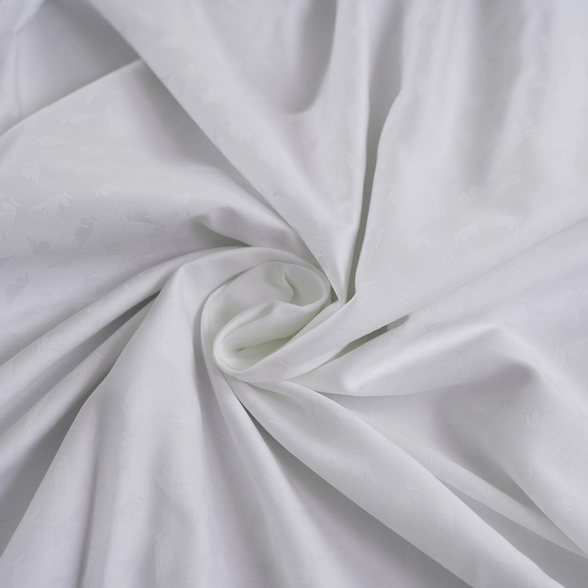 Maspar Leaf Self Jacquard 100% Cotton Ultra Soft Bed Sheet with Pillow Case
