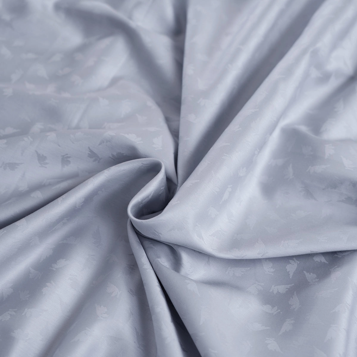 Maspar Leaf Self Jacquard 100% Cotton Ultra Soft Bed Sheet with Pillow Case
