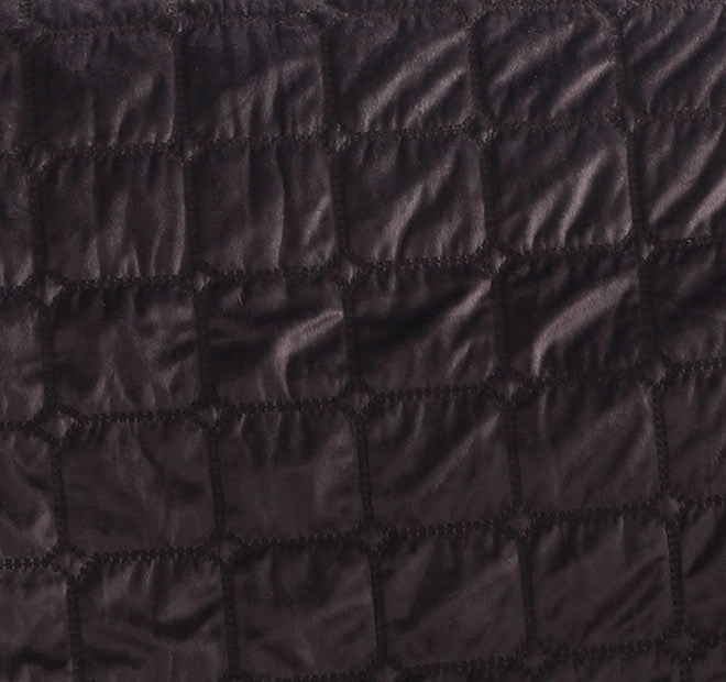 Meeka Queen Bed Coverlet Set Coffee