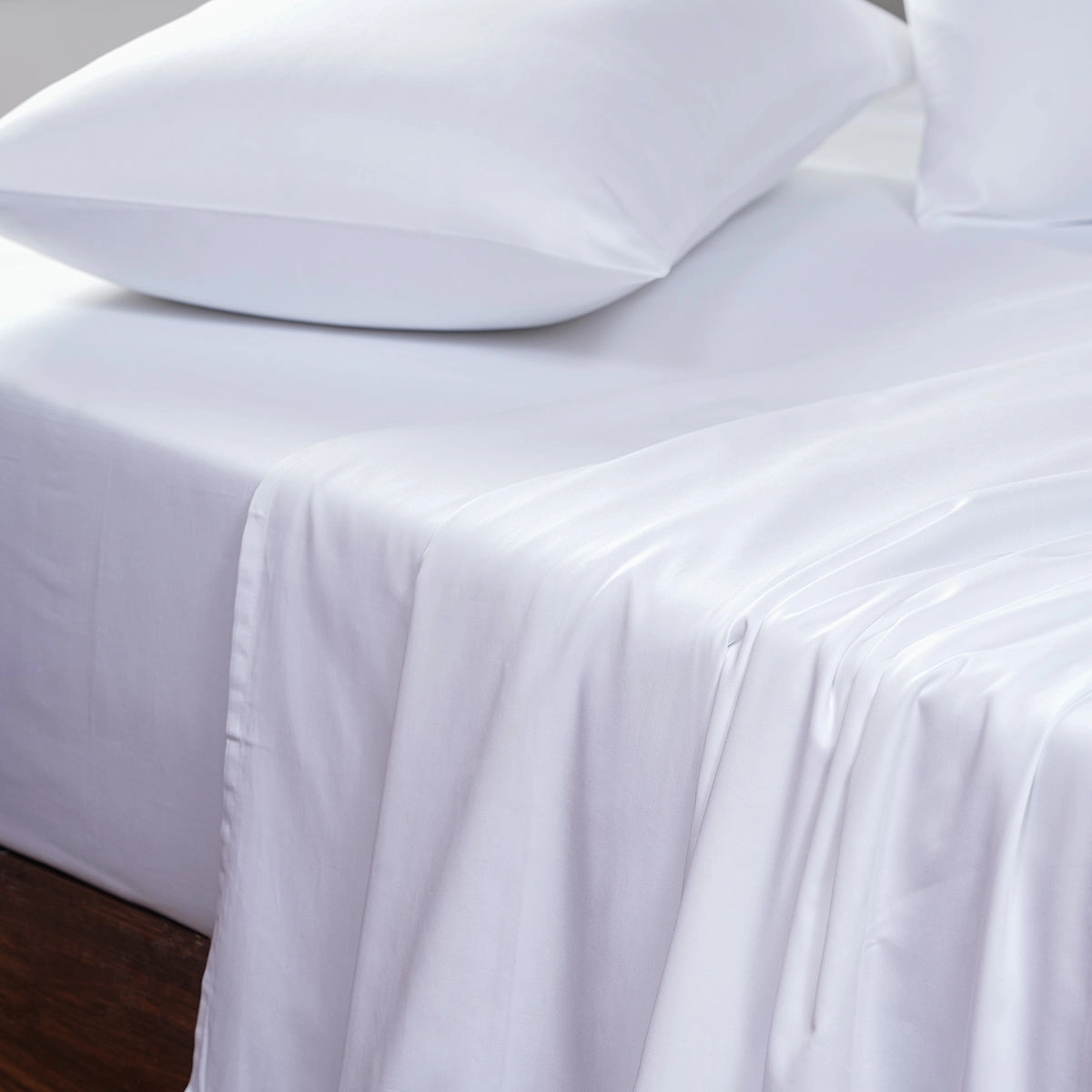 Melina Plain 100% Cotton Extra Soft & Luxurious Bed Sheet with Pillow Case