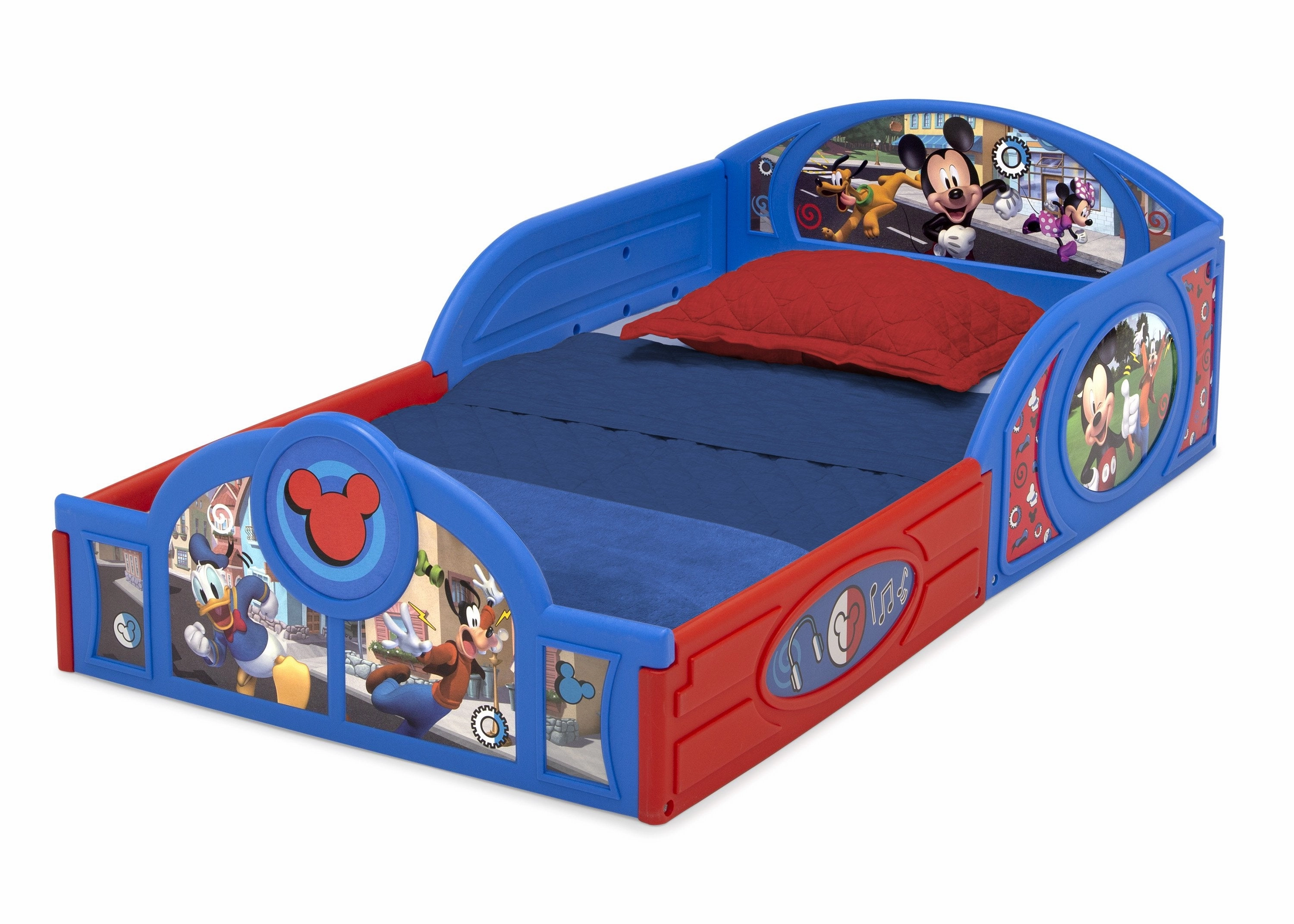 Mickey Mouse Plastic Sleep and Play Toddler Bed