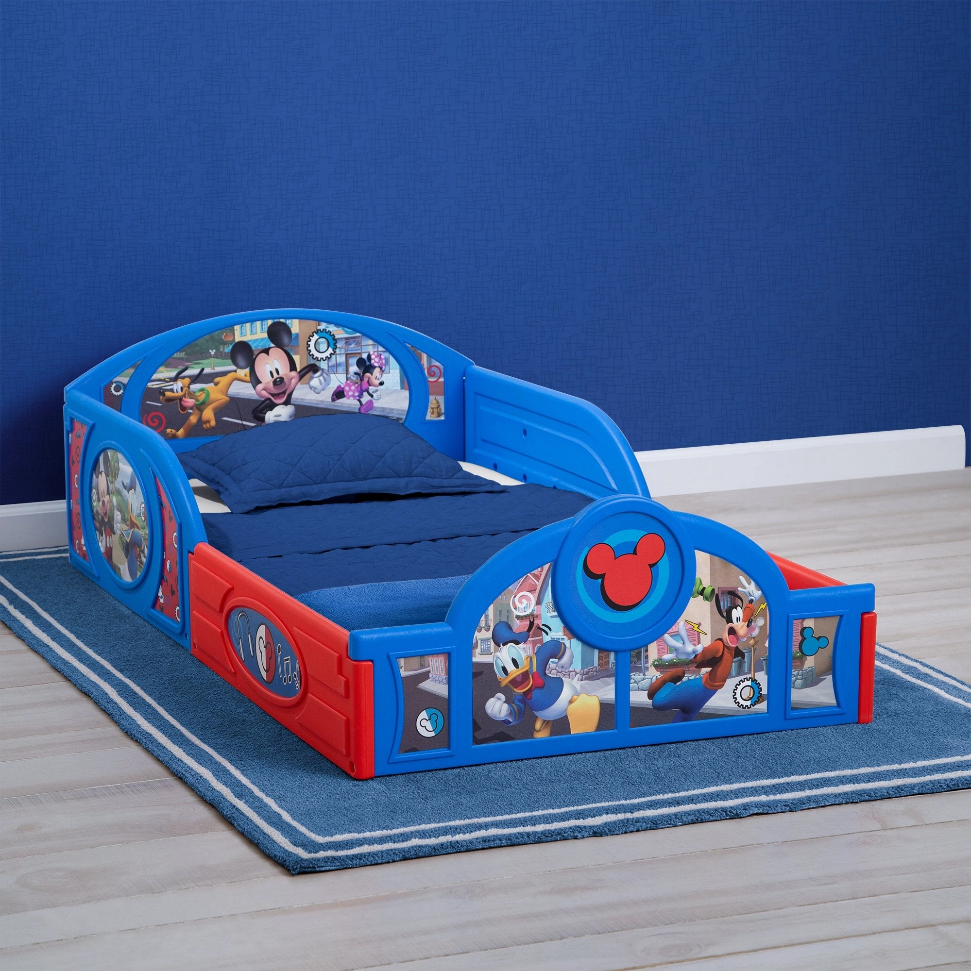Mickey Mouse Plastic Sleep and Play Toddler Bed