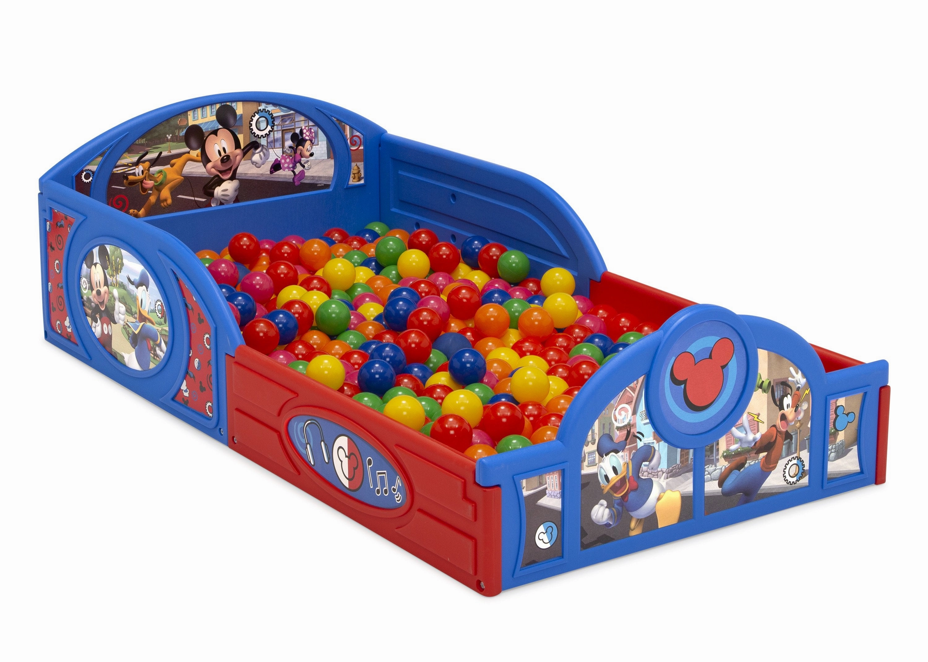Mickey Mouse Plastic Sleep and Play Toddler Bed
