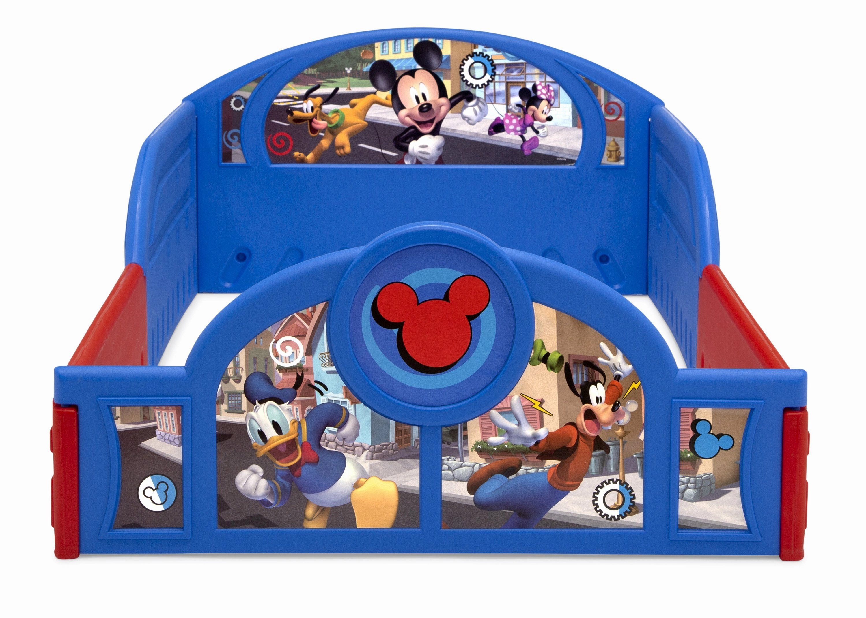 Mickey Mouse Plastic Sleep and Play Toddler Bed