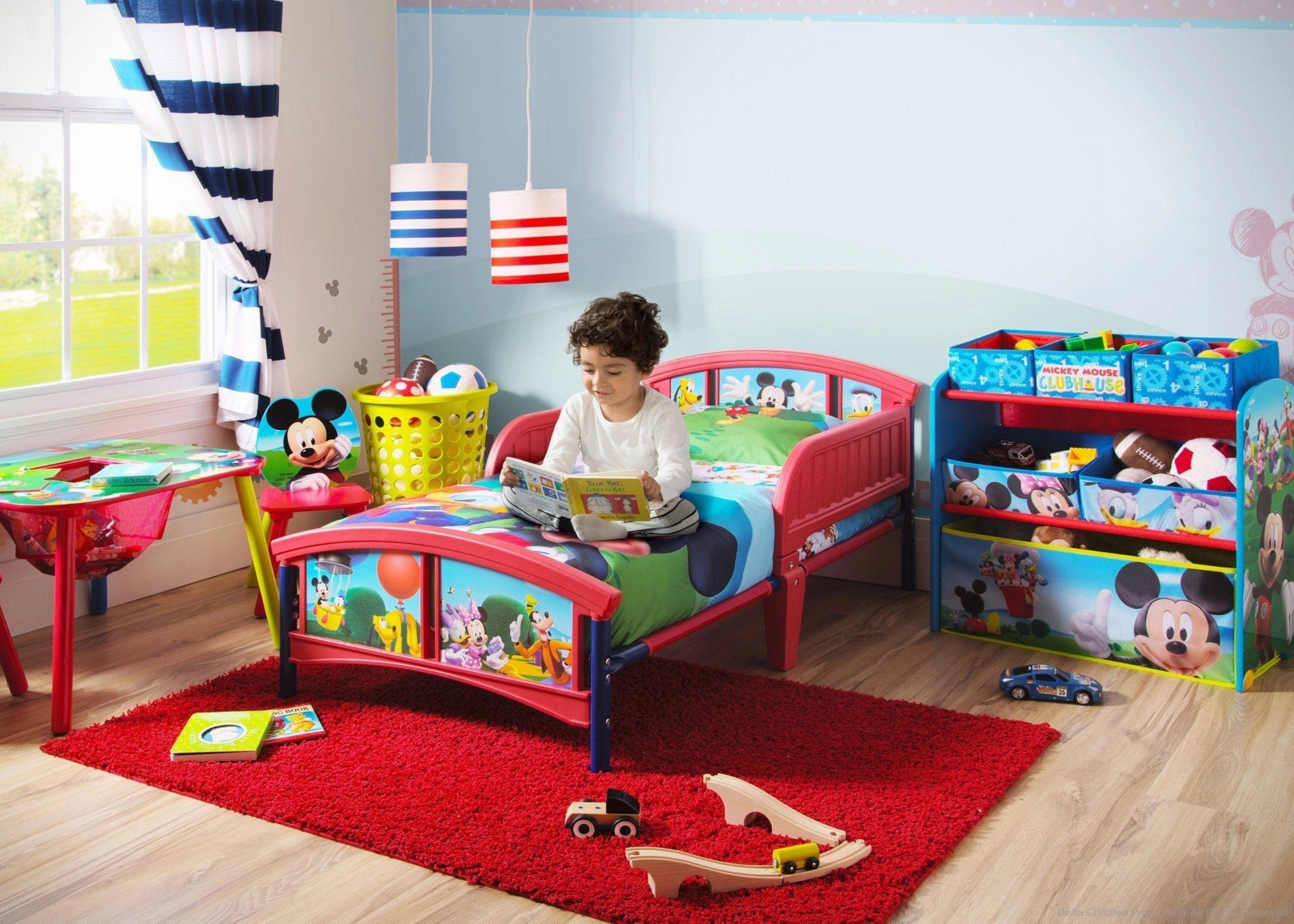 Mickey Mouse Plastic Toddler Bed