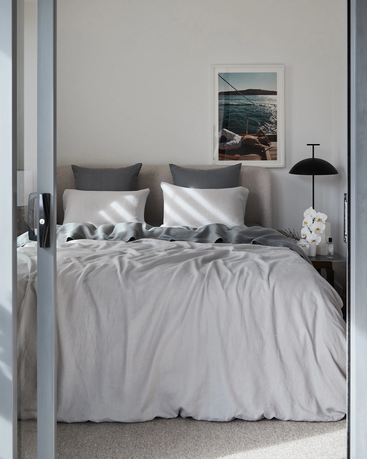 Mineral 100% French Flax Linen Fitted Sheet