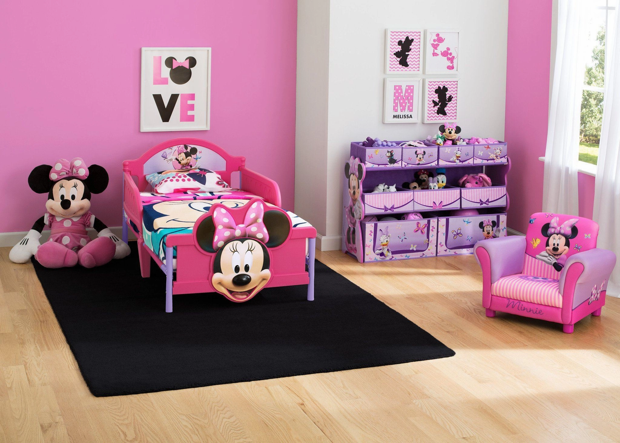 Minnie Mouse Plastic 3D Toddler Bed