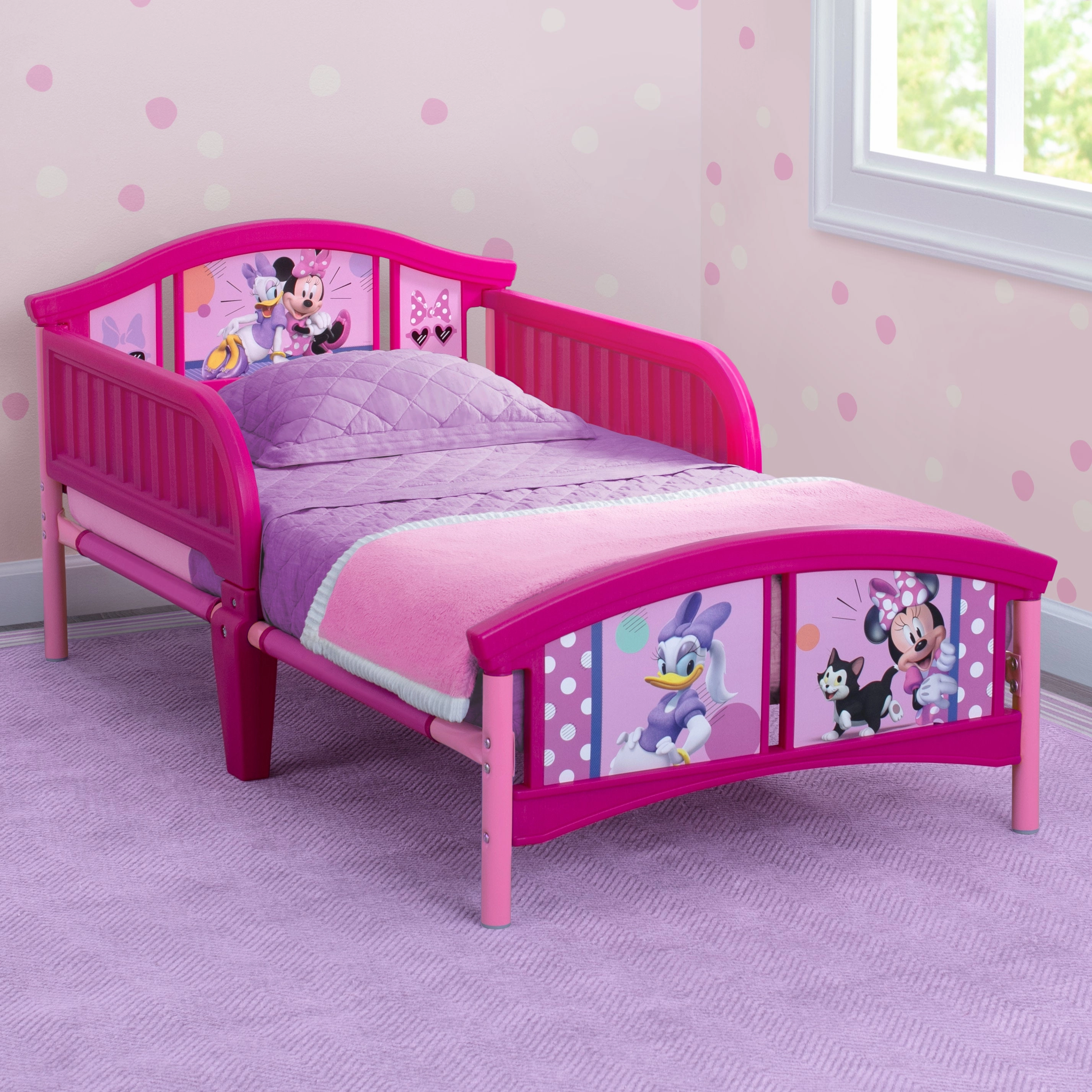 Minnie Mouse Plastic Toddler Bed