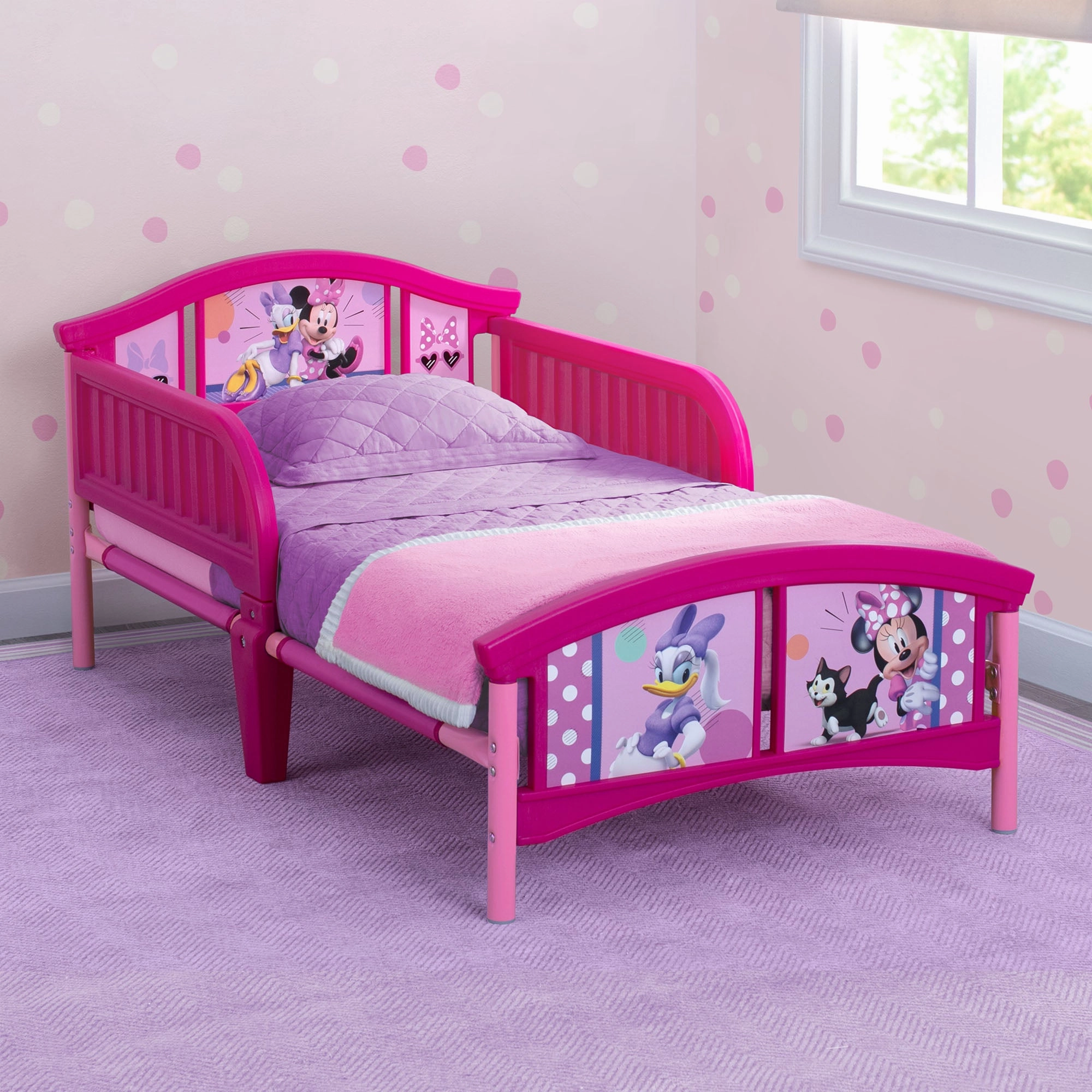 Minnie Mouse Plastic Toddler Bed