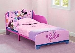 Minnie Mouse Wood & Metal Toddler Bed