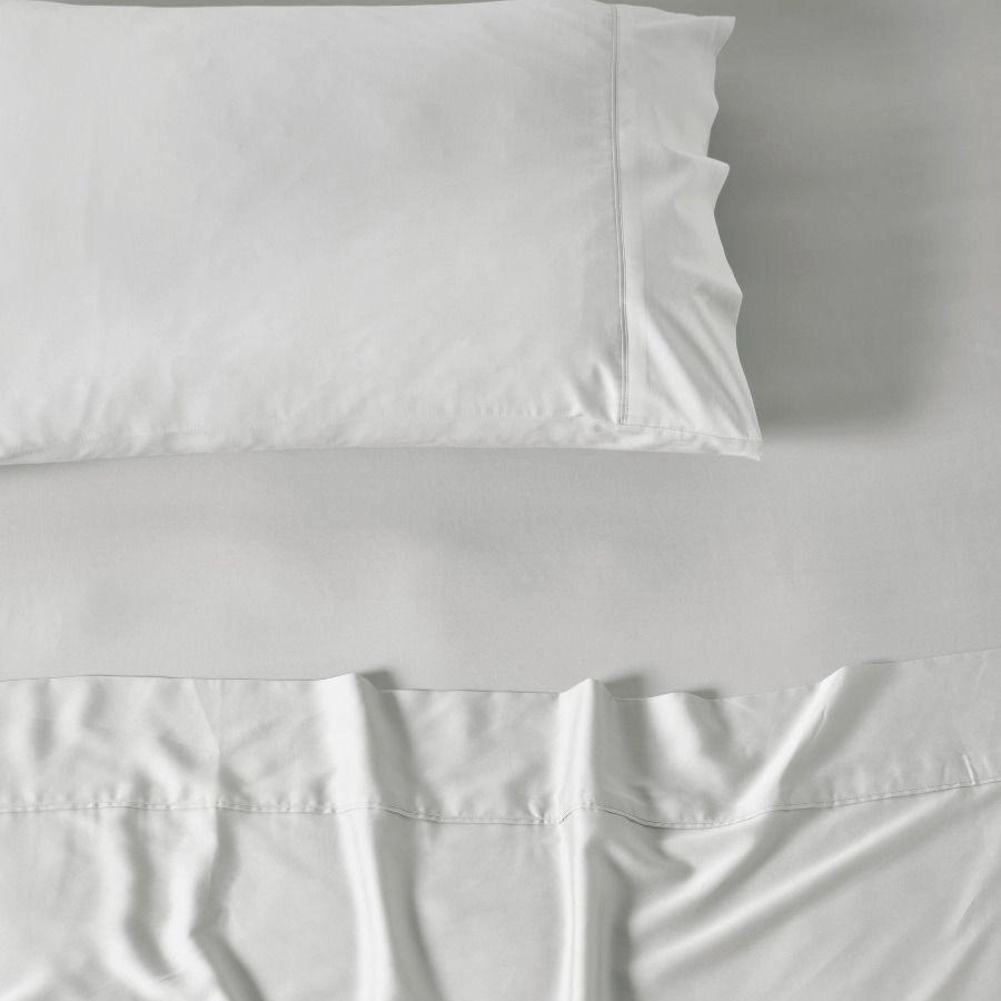 Nara Bamboo Cotton 400TC Sheet Set SILVER by LINEN HOUSE