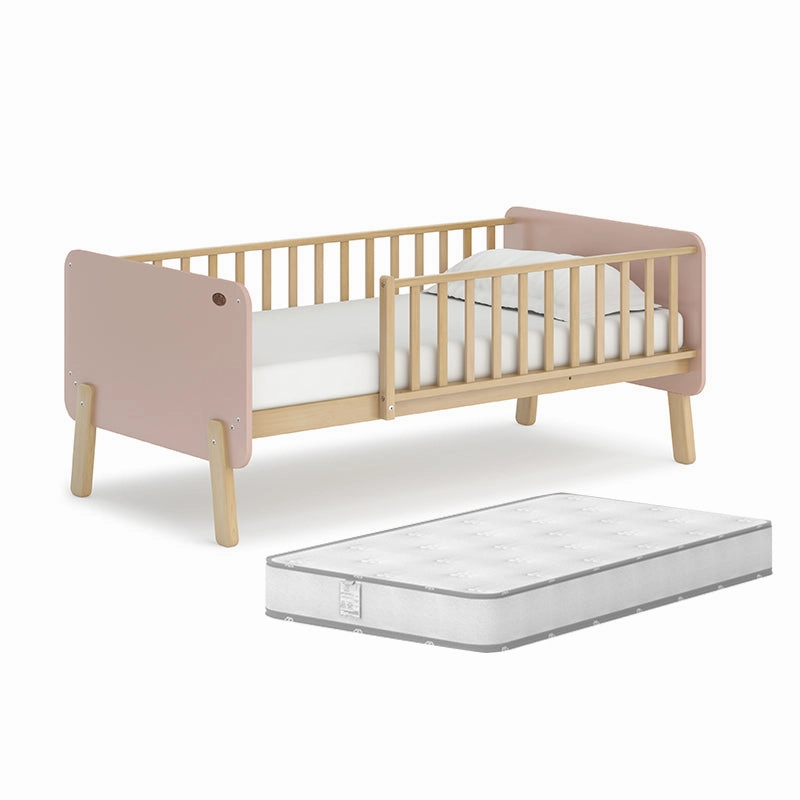 Natty Bedside Bed & Pocket Spring Mattress Package