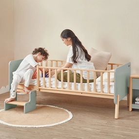 Natty Bedside Bed & Pocket Spring Mattress Package