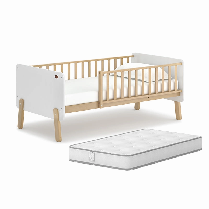 Natty Bedside Bed & Pocket Spring Mattress Package