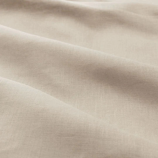 Nimes Pure Linen Natural FITTED SHEET by LINEN HOUSE