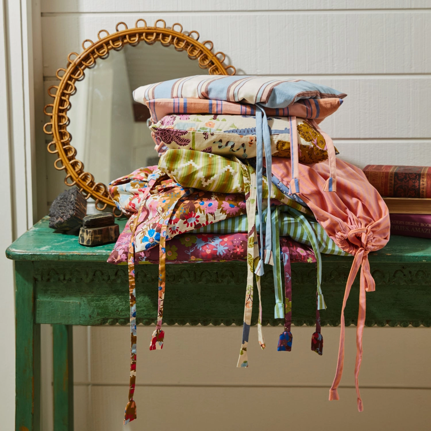 Nisha Cotton Sheets - Reed
