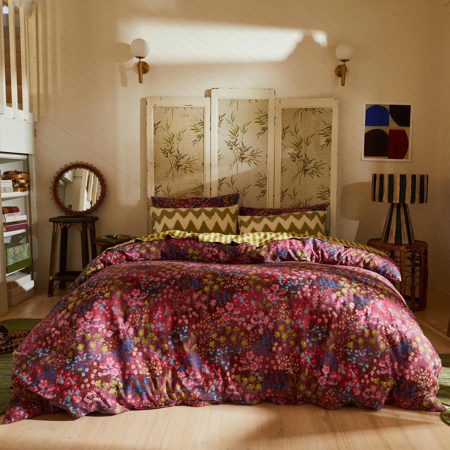 Nisha Cotton Sheets - Reed