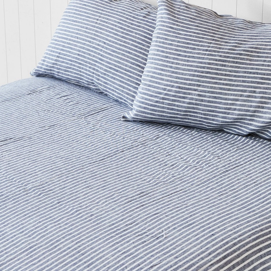 Ocean Stripe Sheet Set