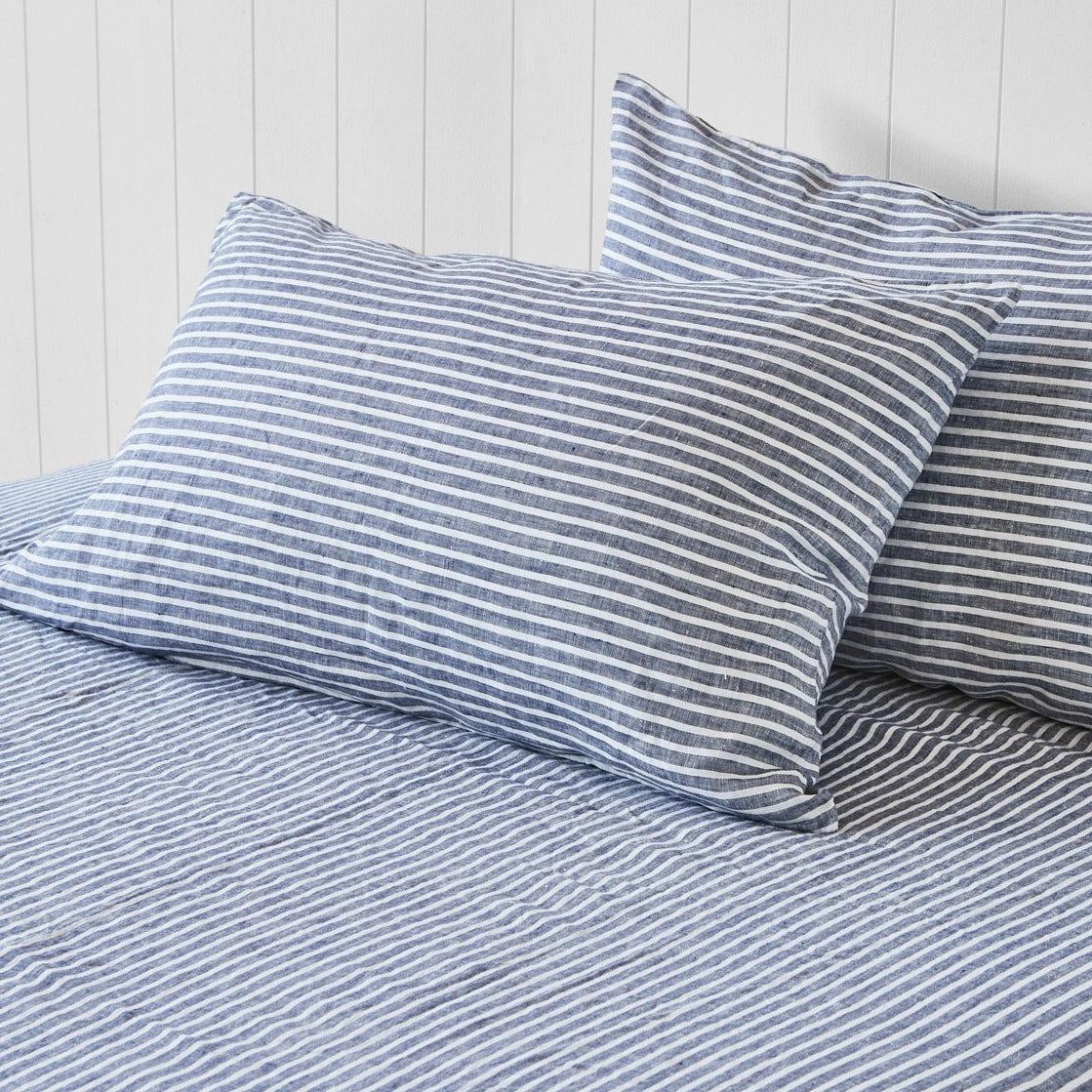 Ocean Stripe Sheet Set