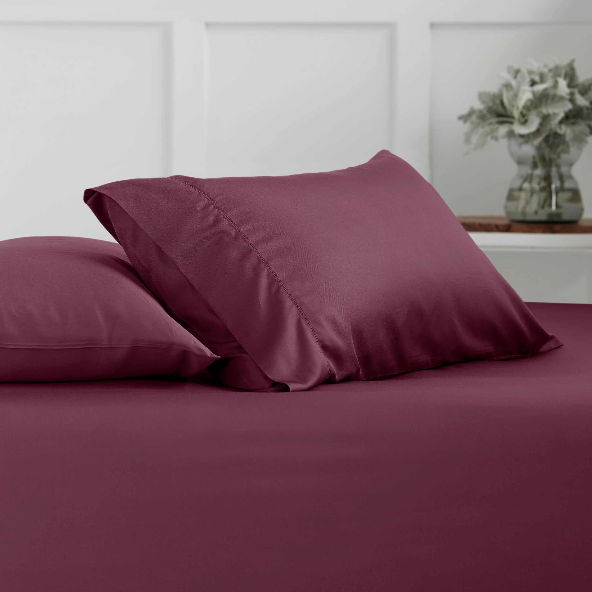 Organic Bamboo Fitted Sheet and Pillowcases (No Flat Sheet)