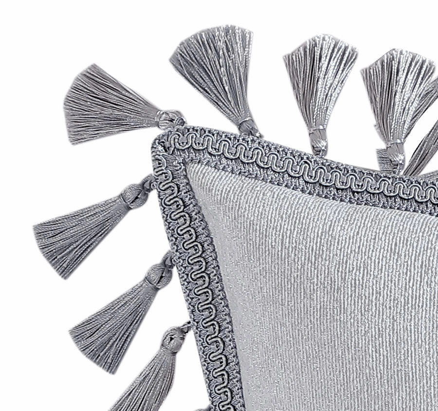 Orion European Pillowcase Silver