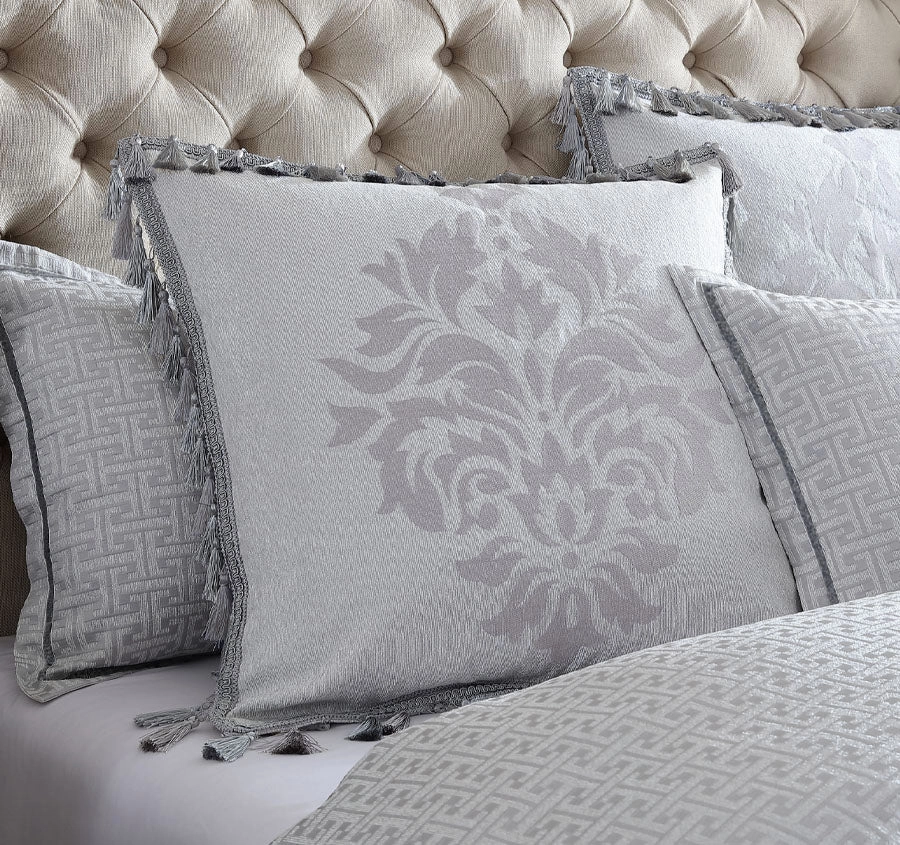 Orion European Pillowcase Silver