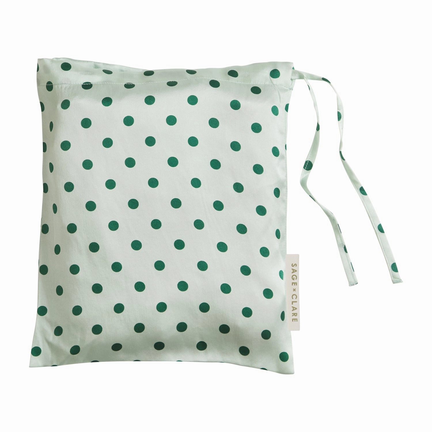 Paige Silk Pillowcase - Jade