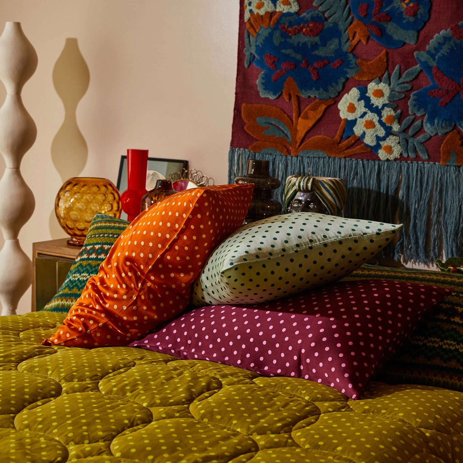 Paige Silk Pillowcase - Mahogany