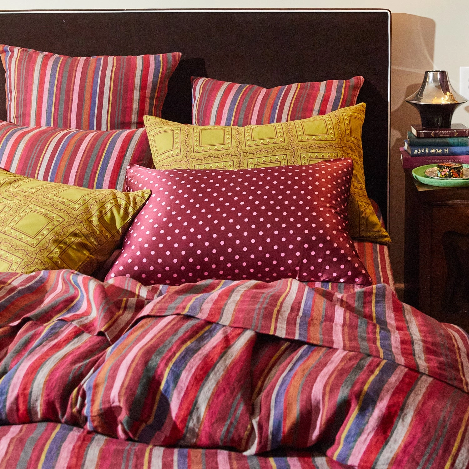 Paige Silk Pillowcase - Mahogany