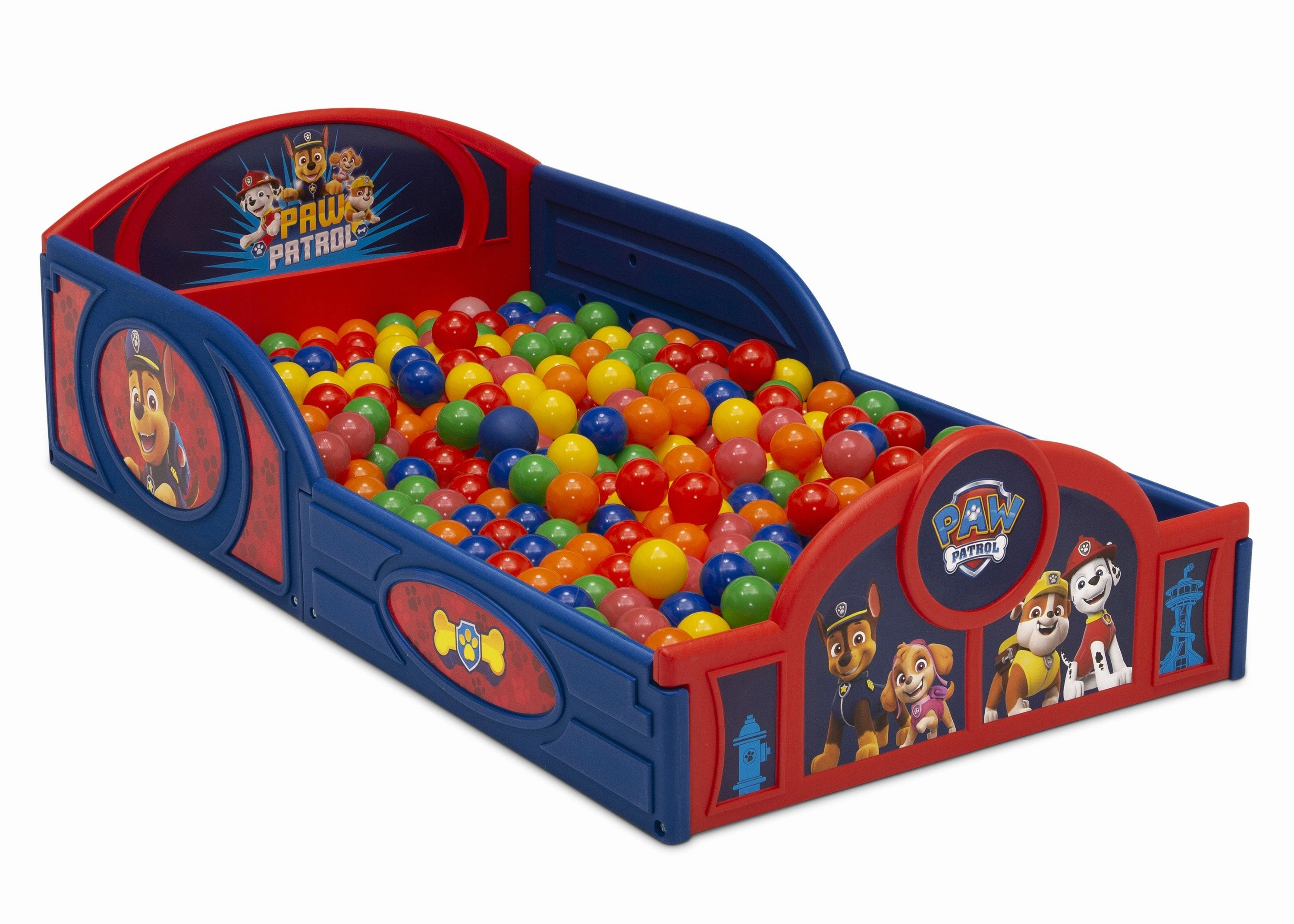 PAW Patrol Plastic Sleep and Play Toddler Bed