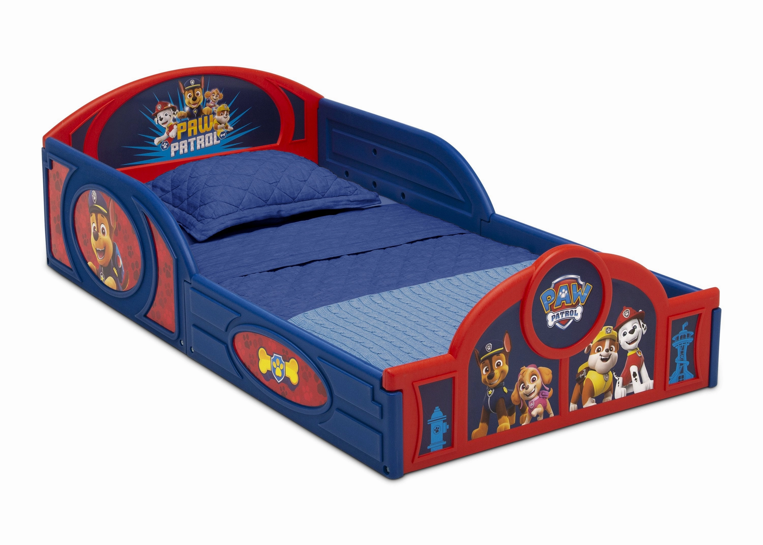 PAW Patrol Plastic Sleep and Play Toddler Bed