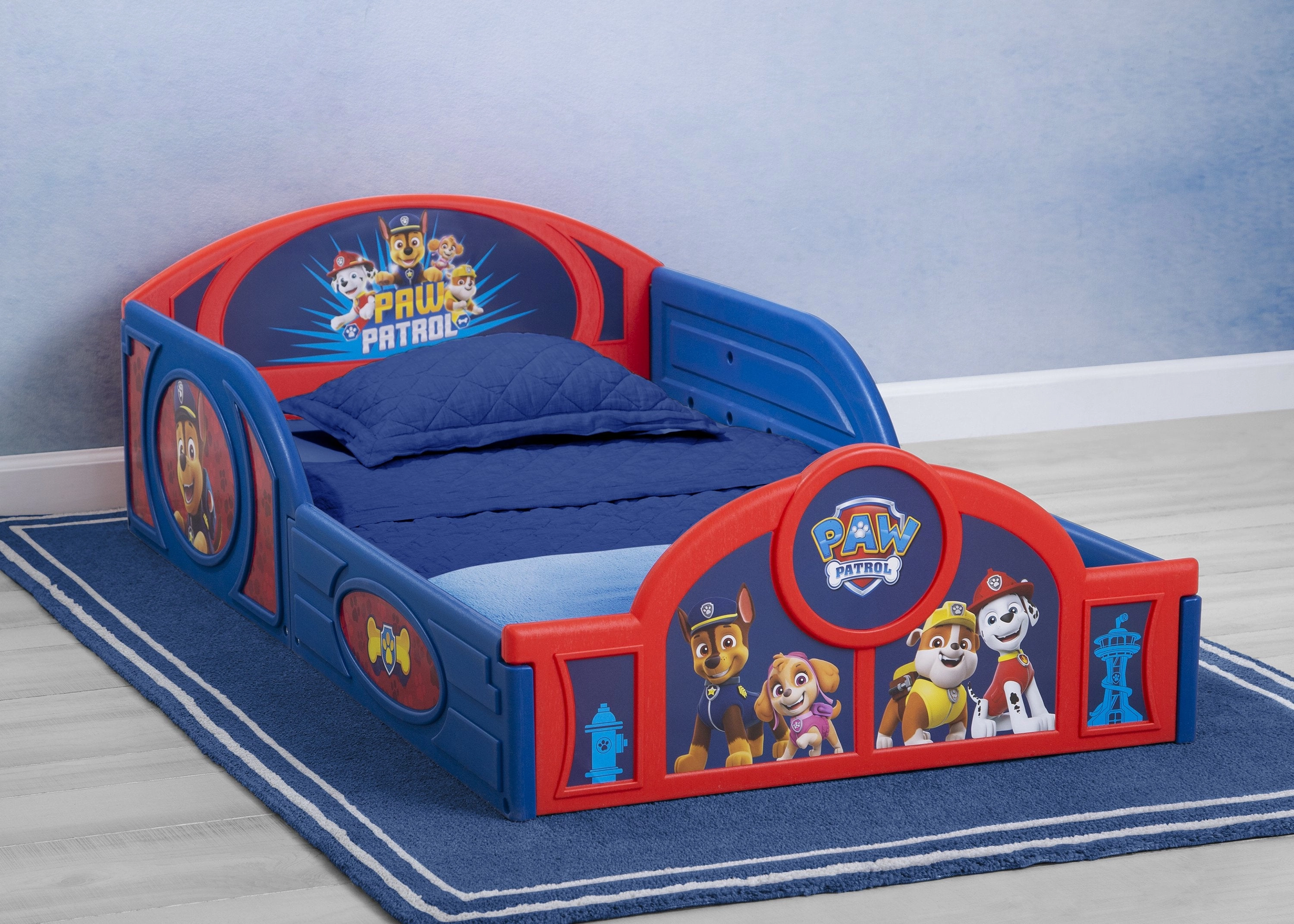PAW Patrol Plastic Sleep and Play Toddler Bed