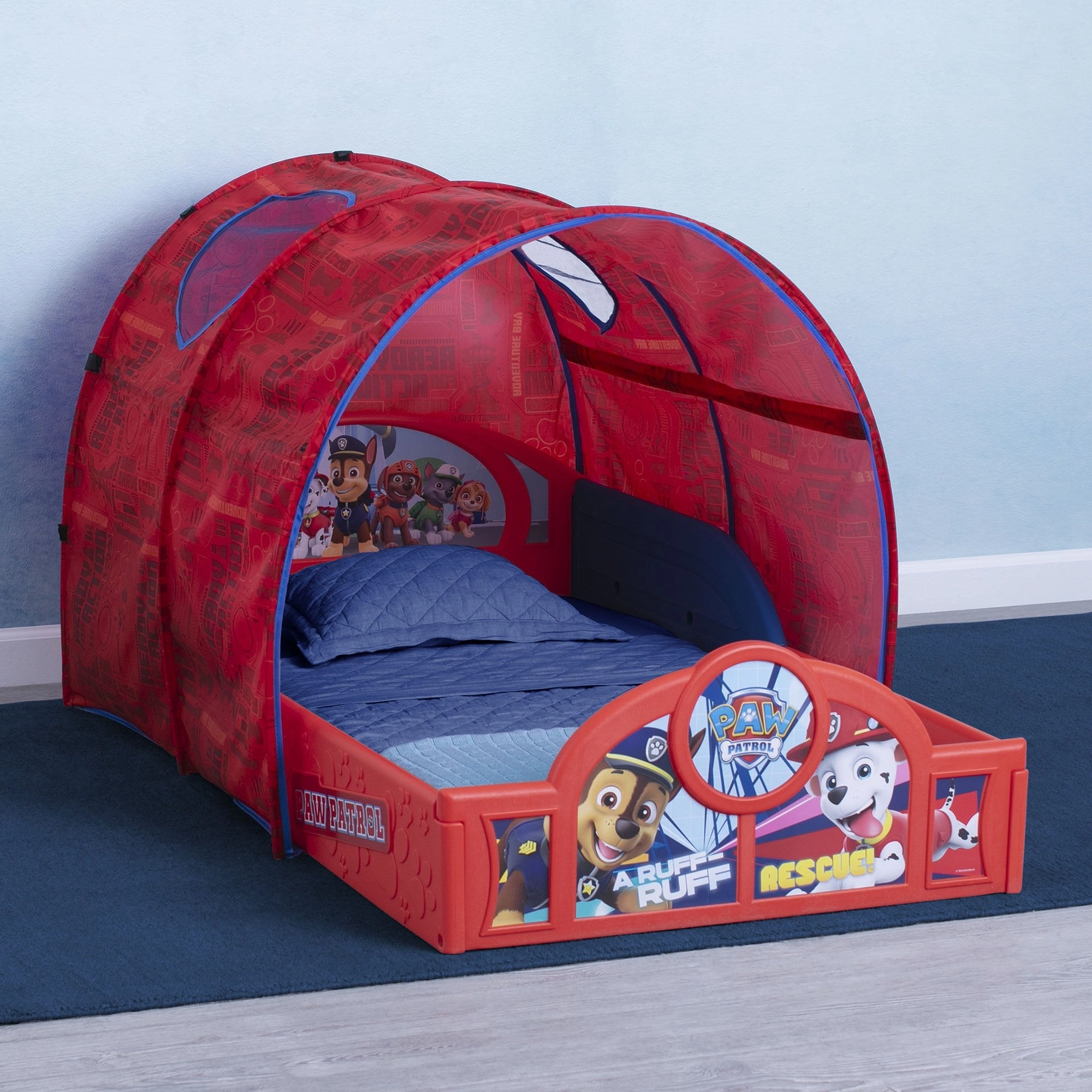 PAW Patrol Sleep and Play Toddler Bed with Tent