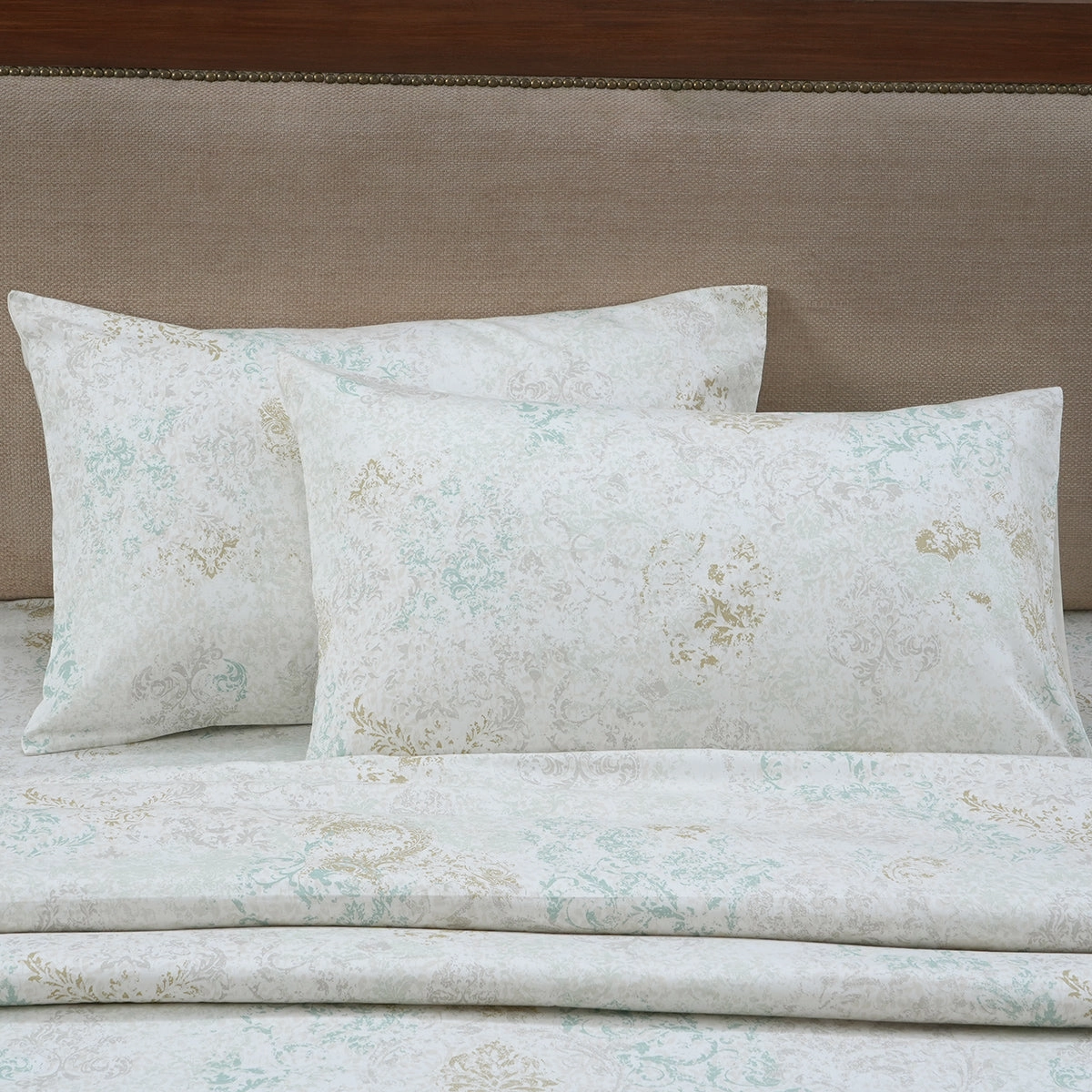 PBS Renaissance Medley 100% Cotton Print Bed Sheet With Pillow Case