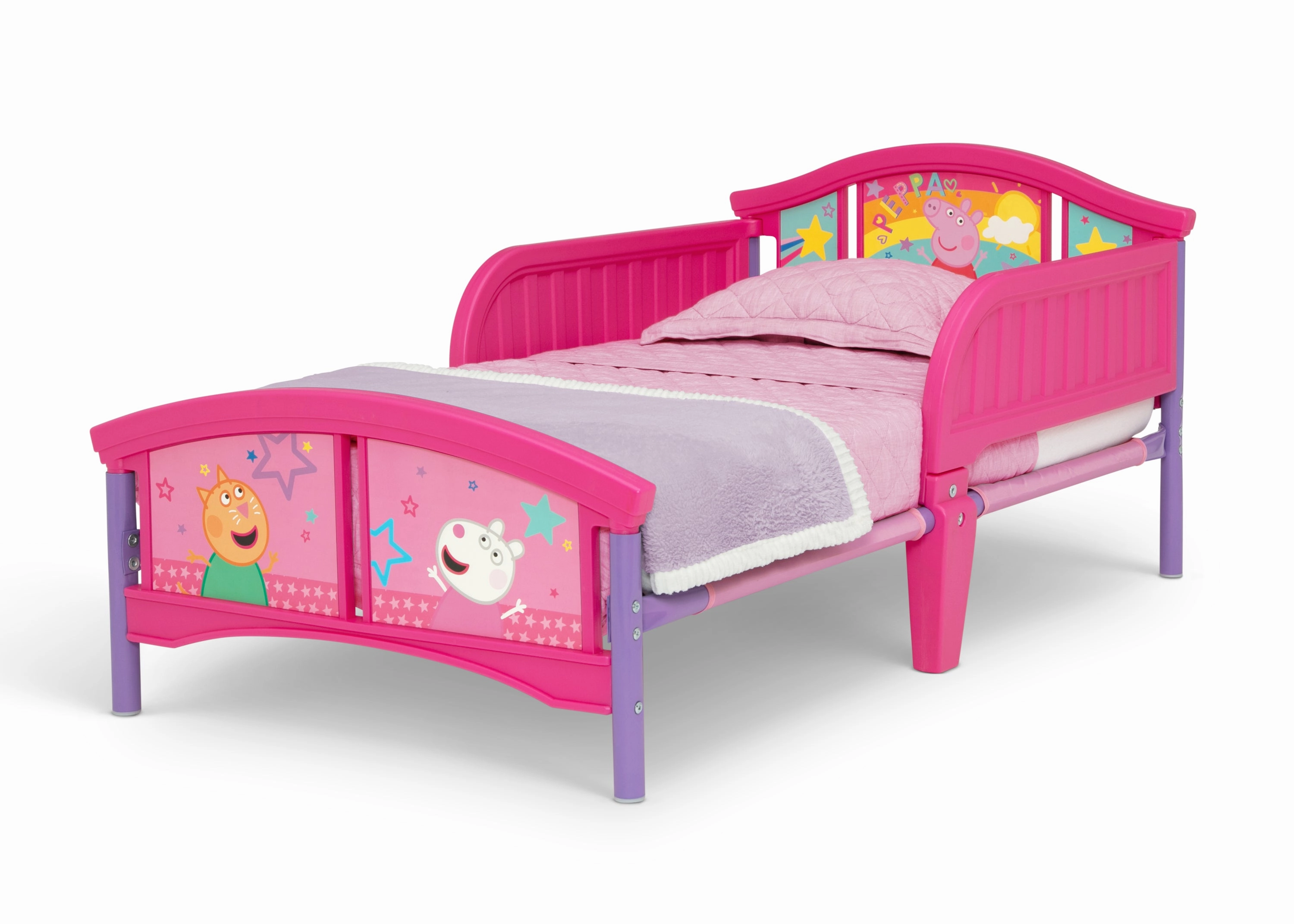 Peppa Pig Big Adventures Plastic Toddler Bed