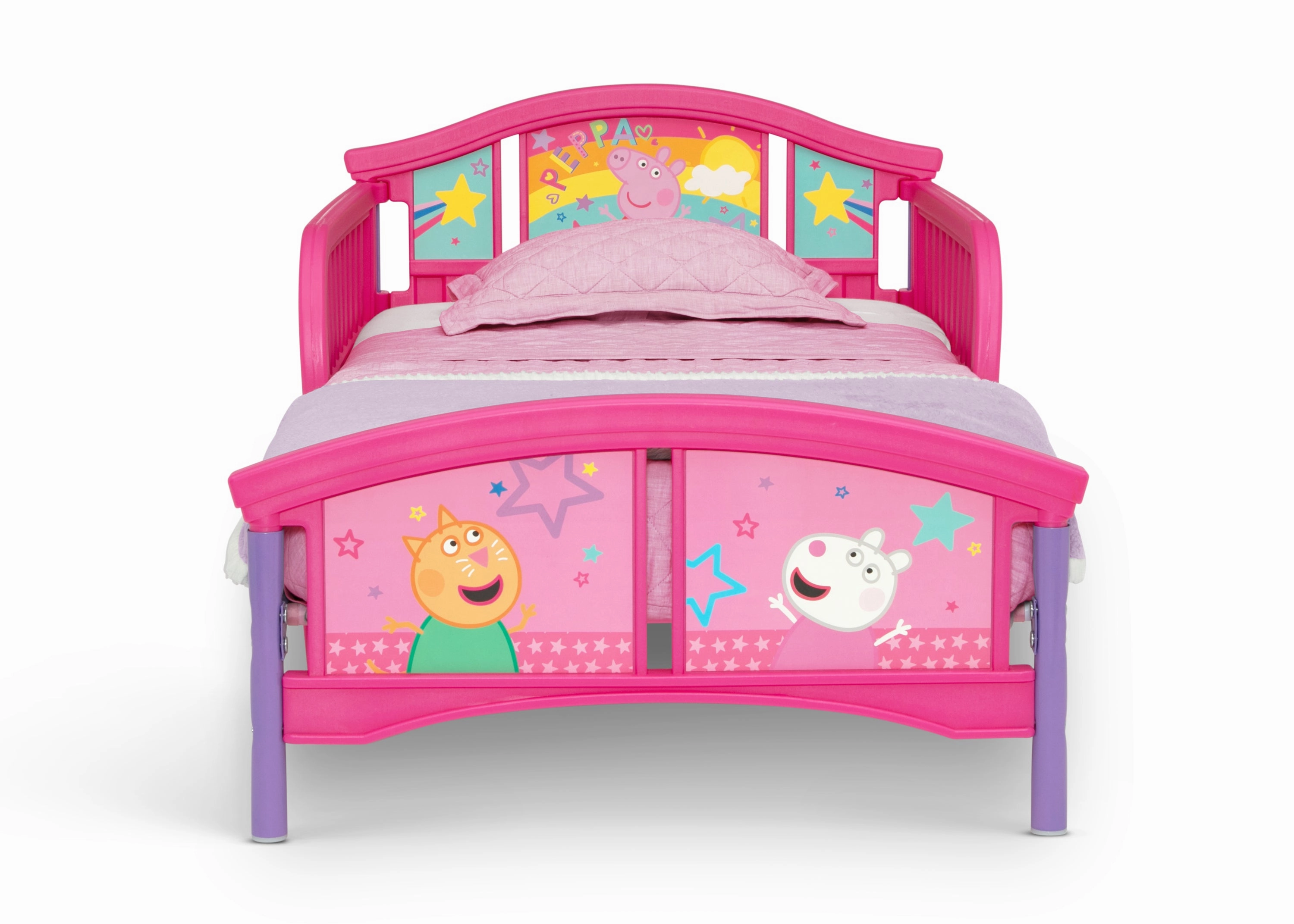 Peppa Pig Big Adventures Plastic Toddler Bed