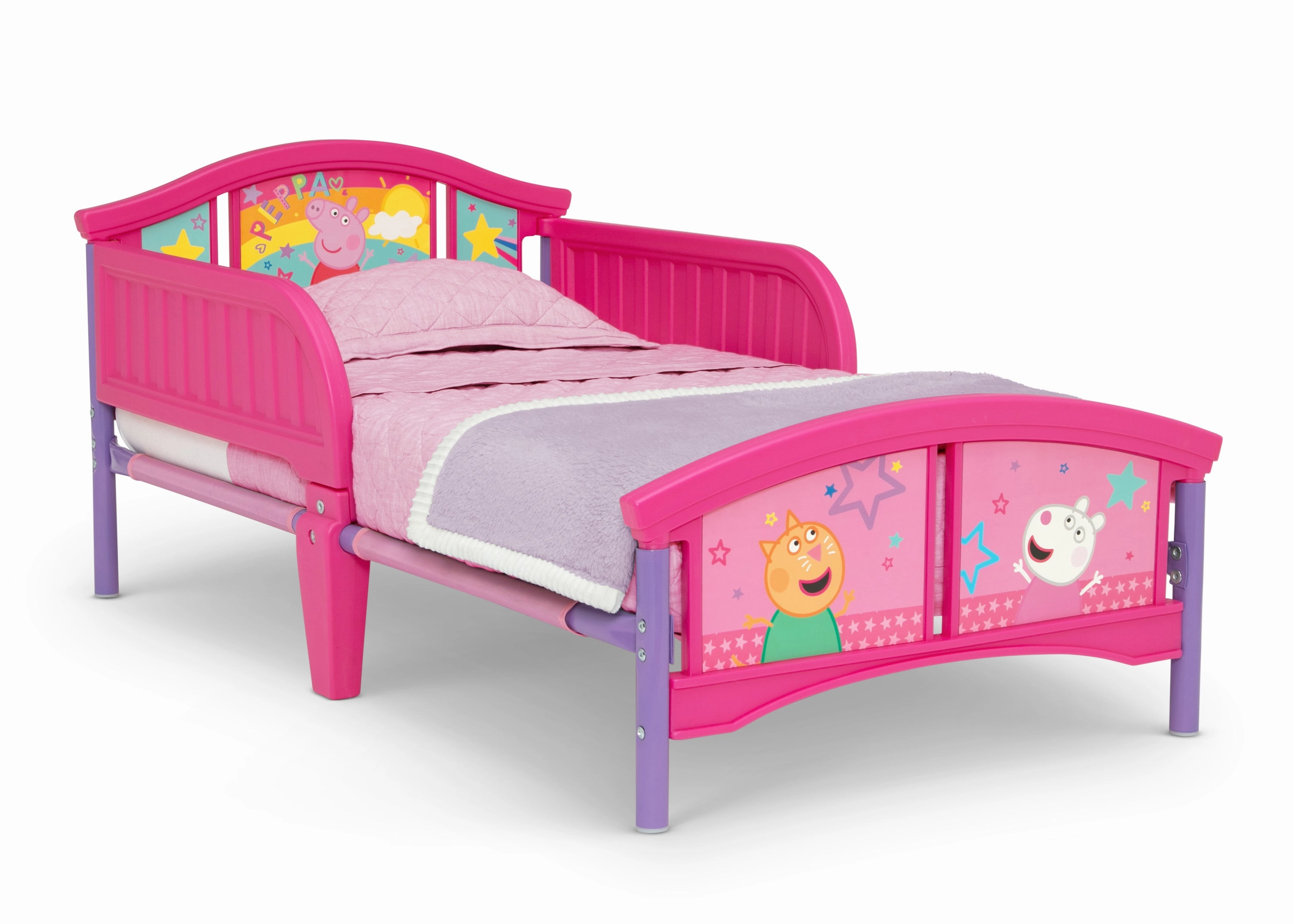 Peppa Pig Big Adventures Plastic Toddler Bed