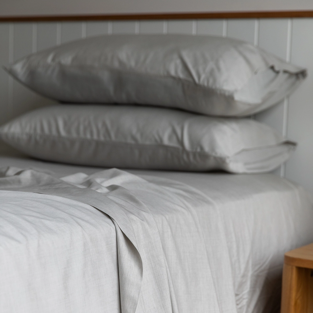 Plant Dyed Organic Bamboo Silk Sheet Sets