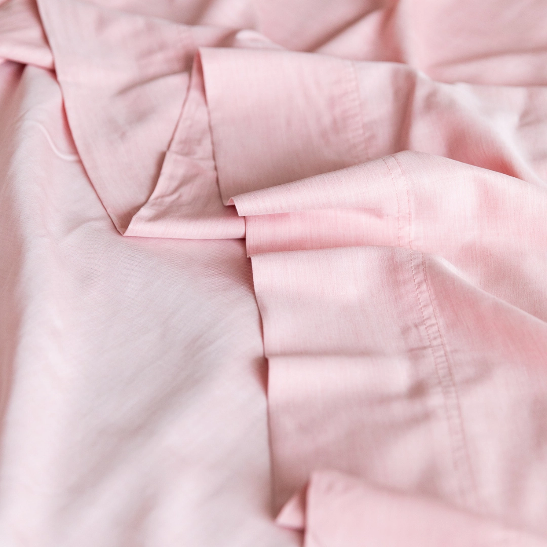 Plant Dyed Organic Bamboo Silk Sheet Sets