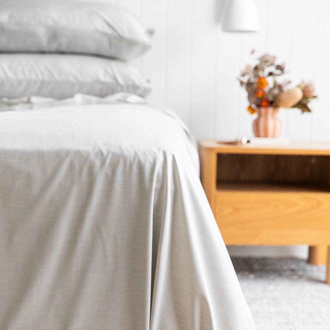 Plant Dyed Organic Bamboo Silk Sheet Sets