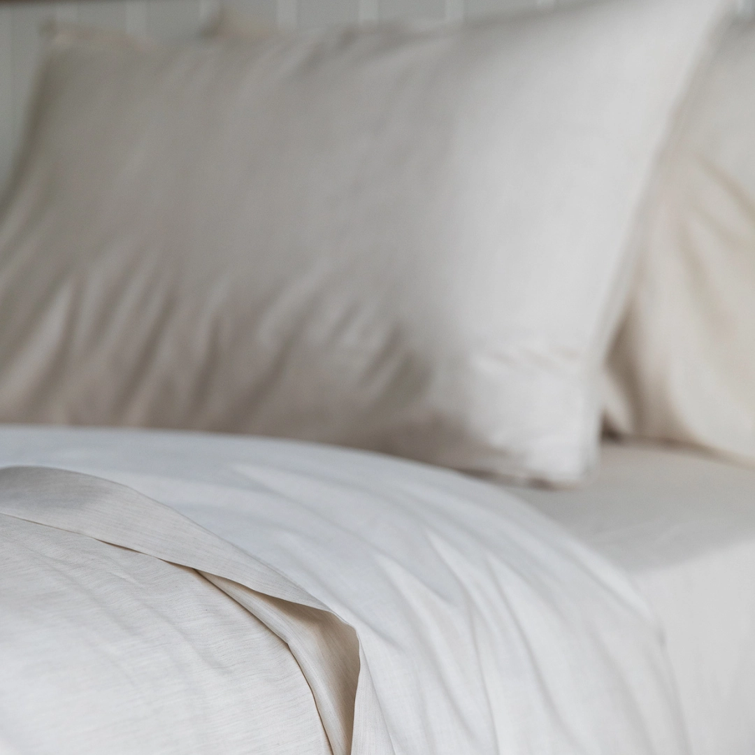 Plant Dyed Organic Bamboo Silk Sheet Sets