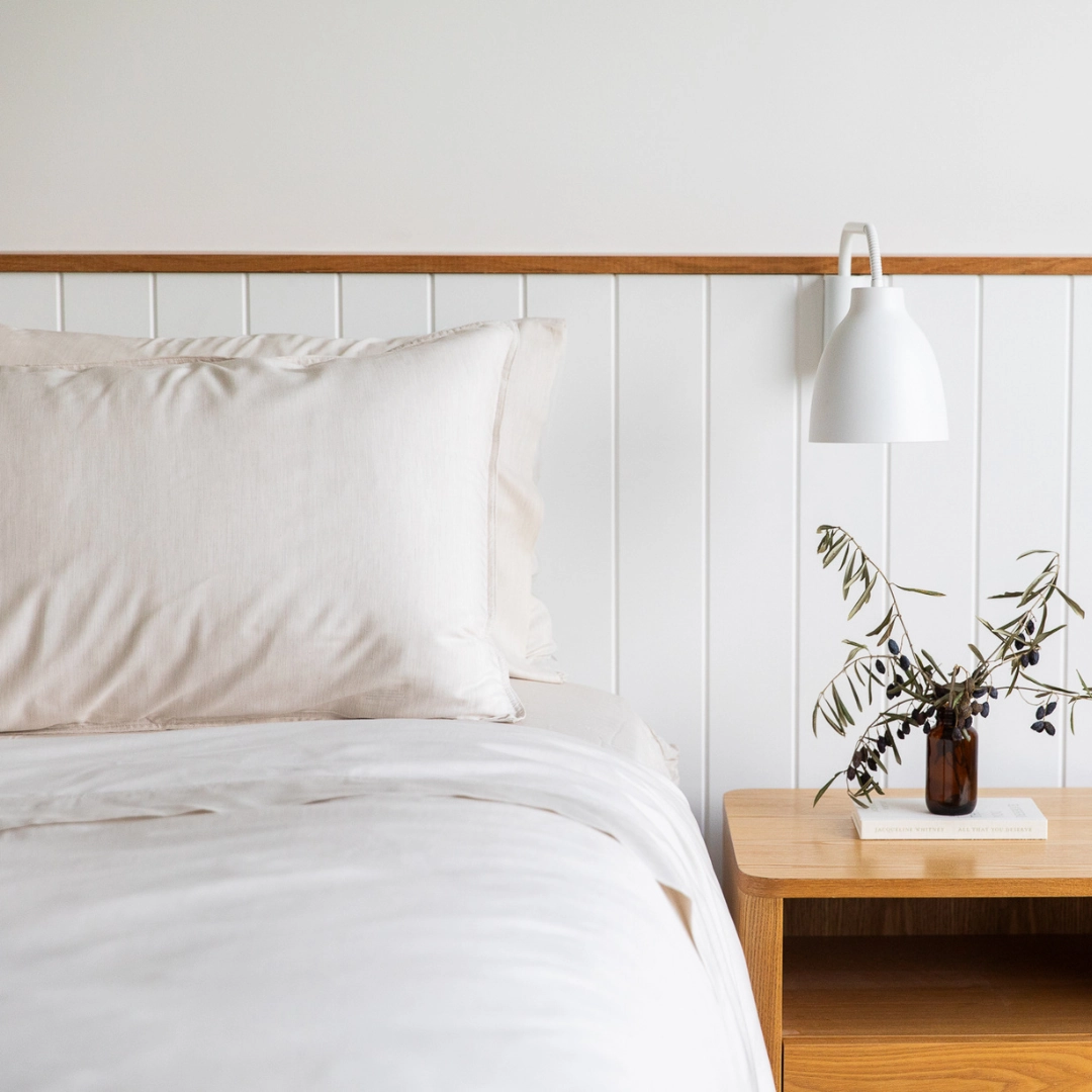 Plant Dyed Organic Bamboo Silk Sheet Sets