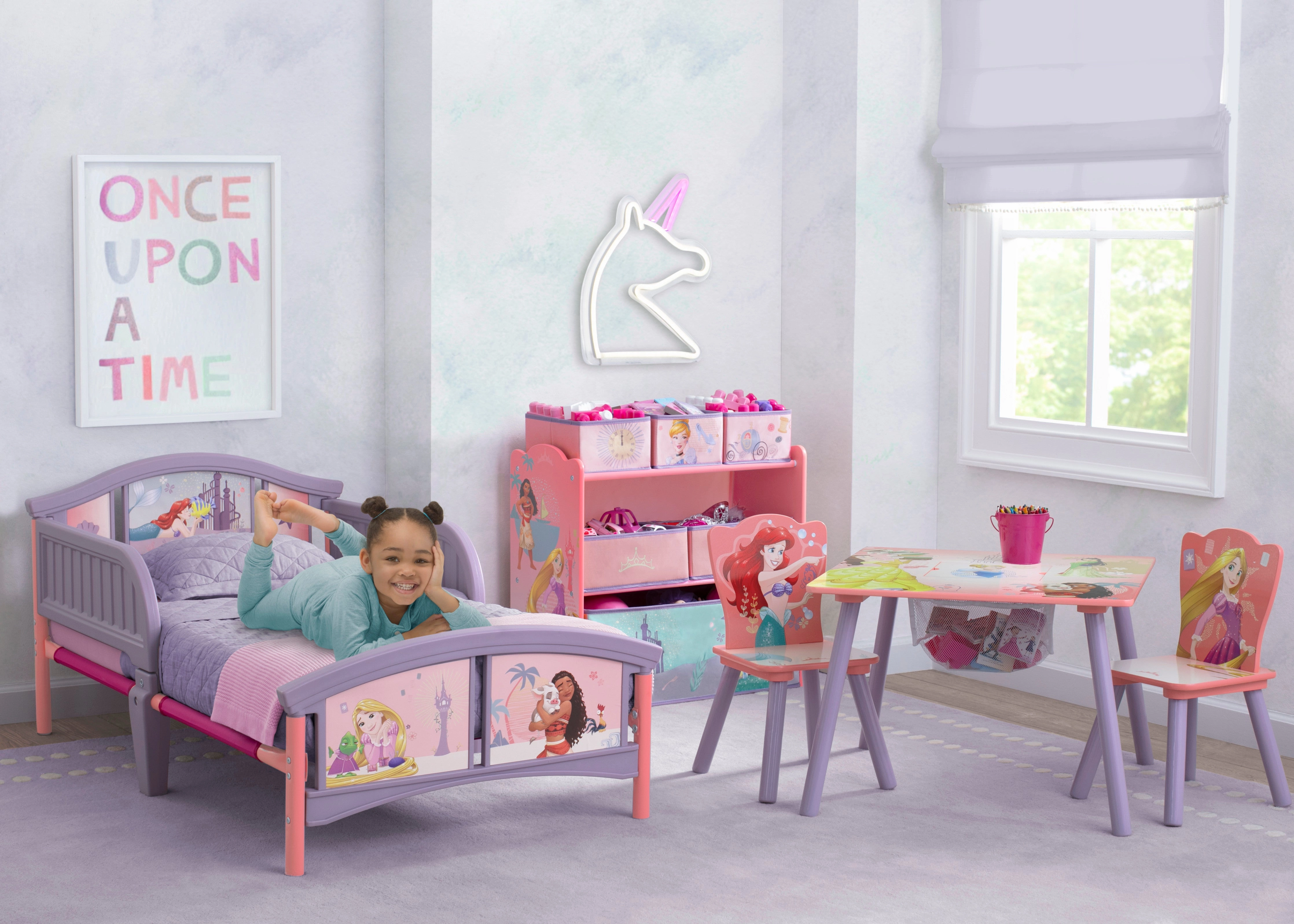Princess Plastic Toddler Bed