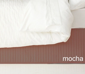 Quilted Classic Valance by Ardor Boudoir - MOCHA