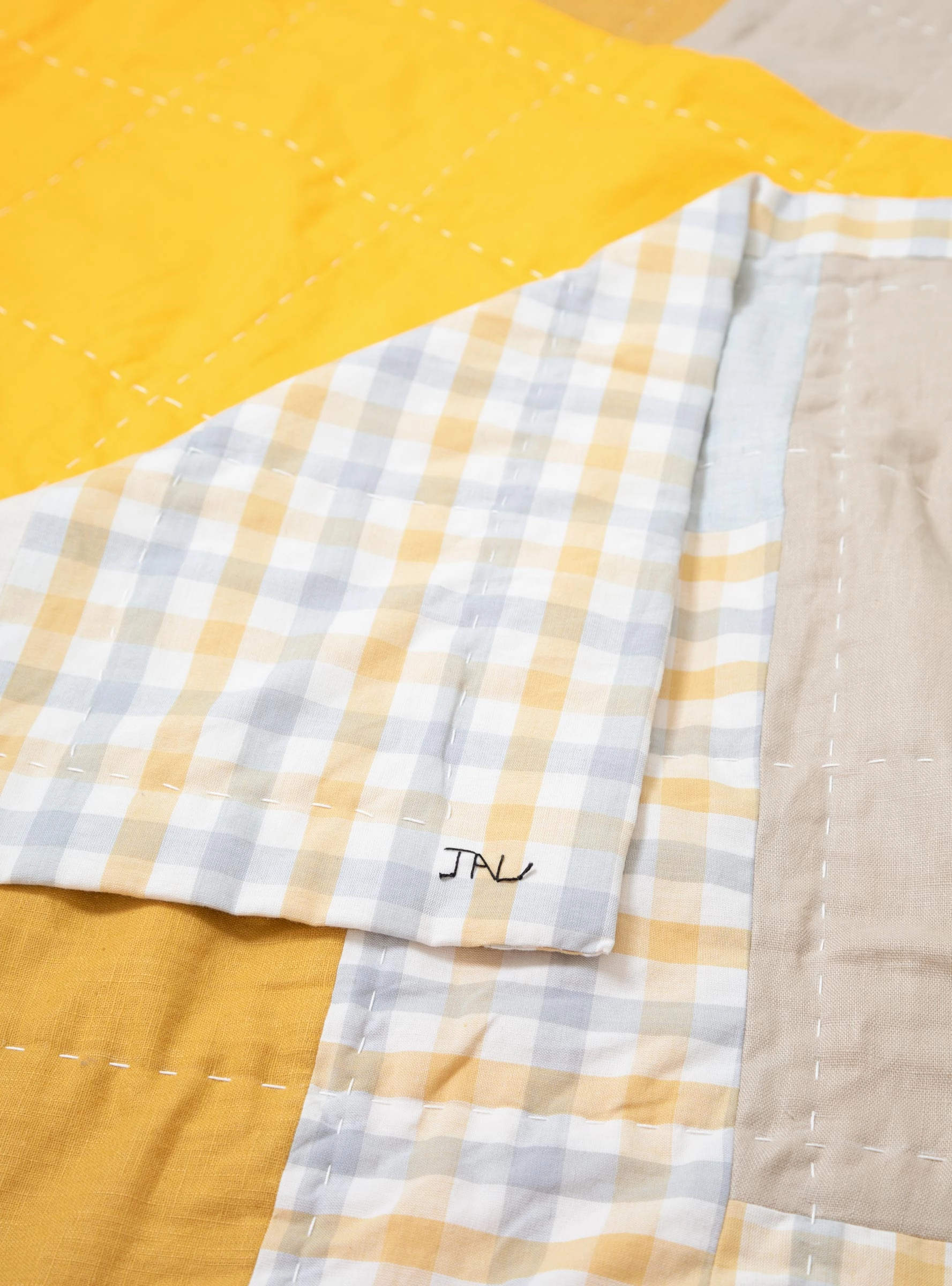 Raptors Quilt Yellow
